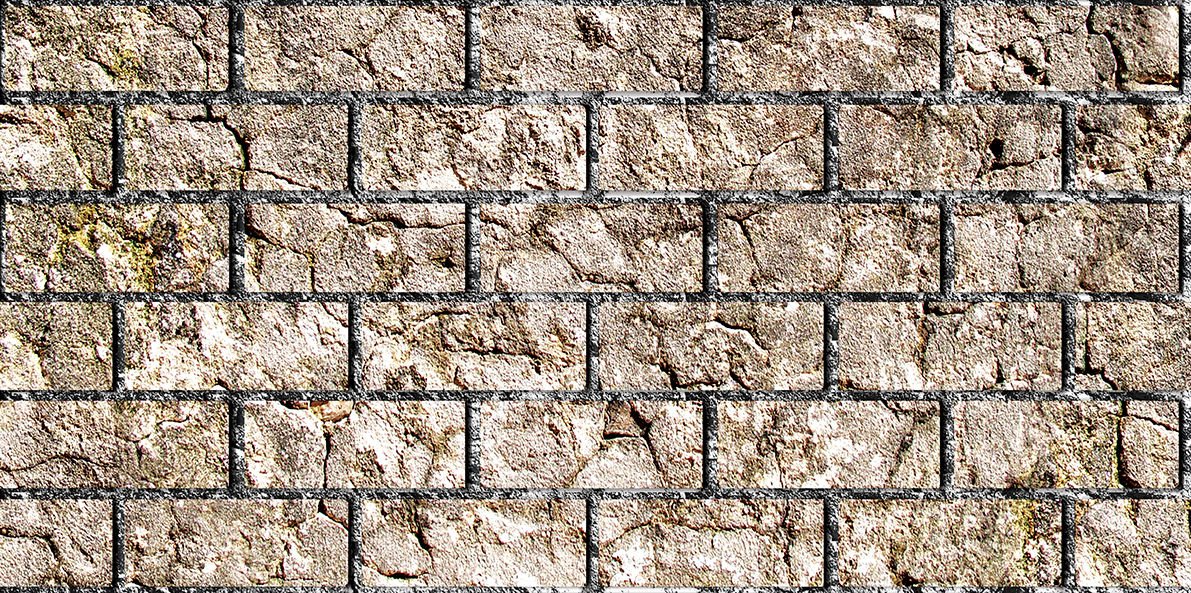 Tuğla Taş Model Toprak- 100x50x2cm