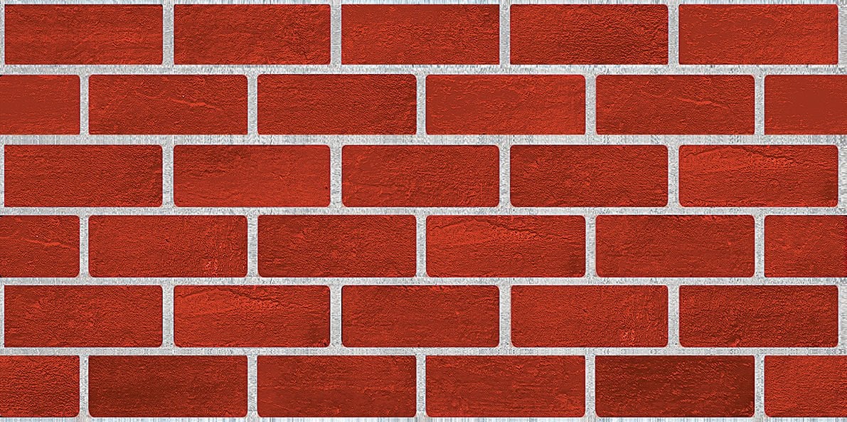 Tuğla Taş Model Ateş- 100x50x2cm