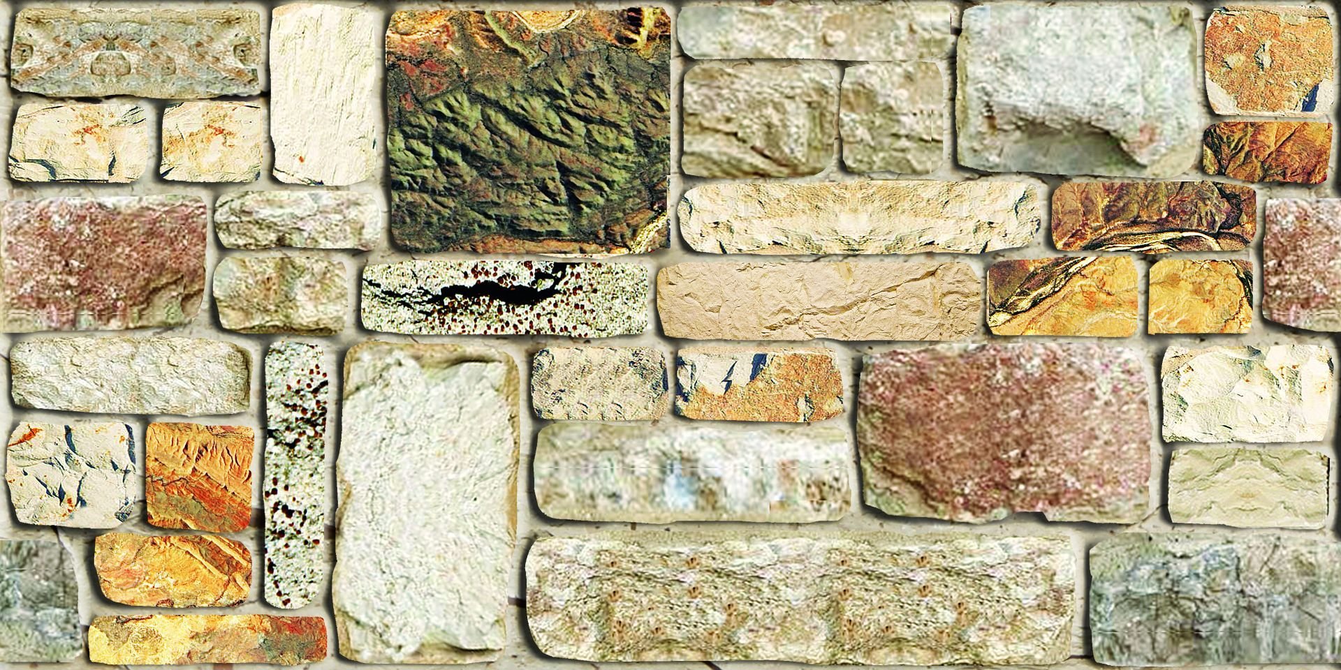 Dökme Taş Model C-109- 100x50x2cm