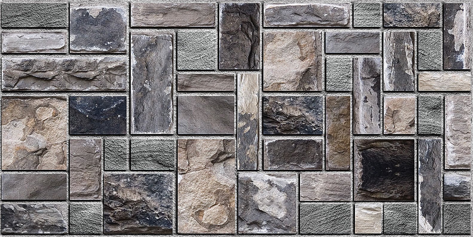 Kare Taş Model 110-6- 100x50x2cm