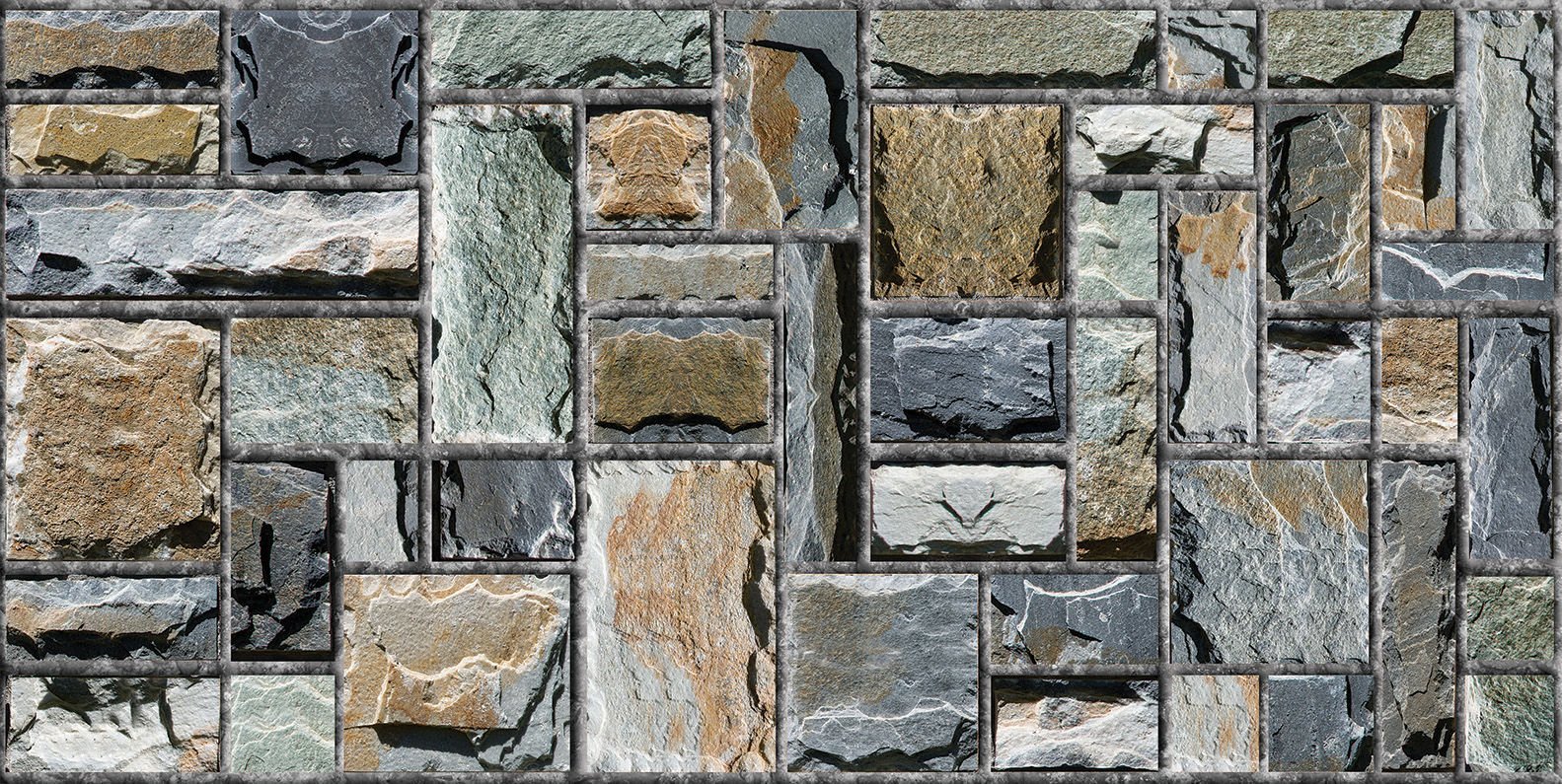 Kare Taş Model 110-8- 100x50x2cm